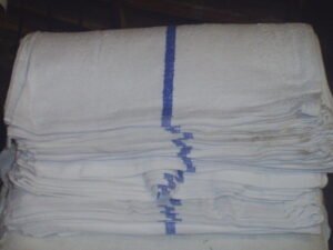 Bar Mops Blue center Stripe
