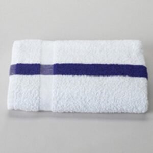 24x48 - 8 Lbs - Blue Stripe Pool Towel