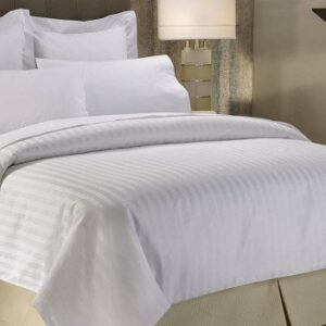 Striped Hotel sheets Twin Fitted 39x75x9
